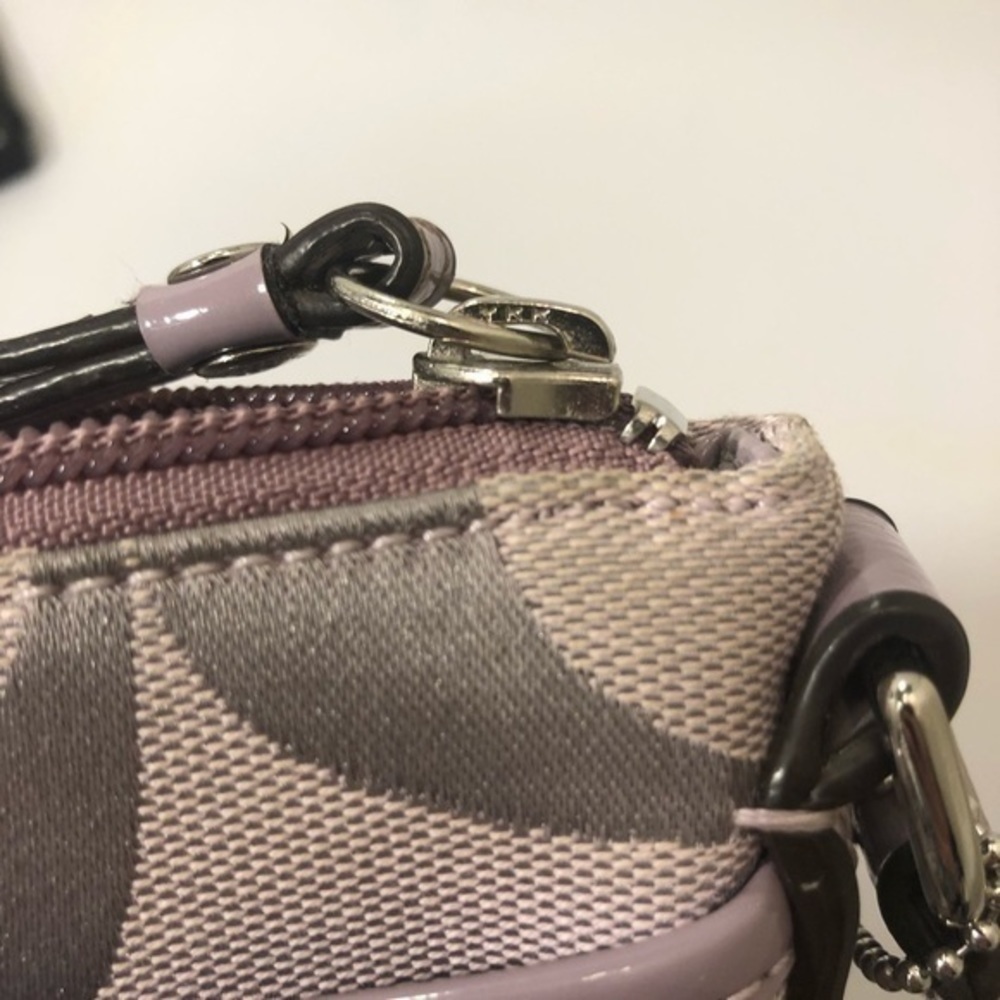 Coach purple lavender swingpack crossbody bag - Picture 6 of 13
